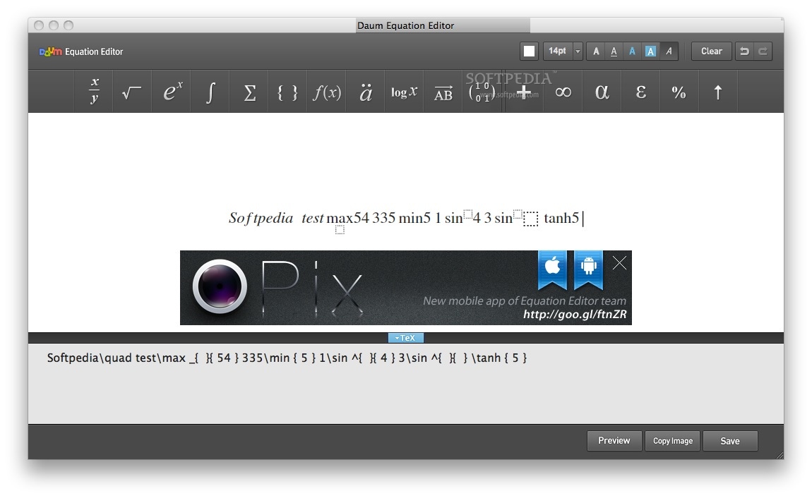 Equation editor for mac word